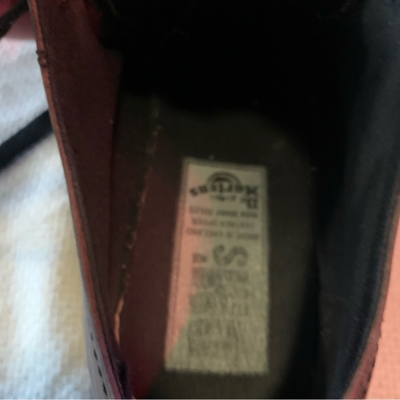 Vintage Dr Martens AirWair 8651 Brown Leather Oxford 90’s Chunky Y2k Indie sz 6 - Picture 14 of 15